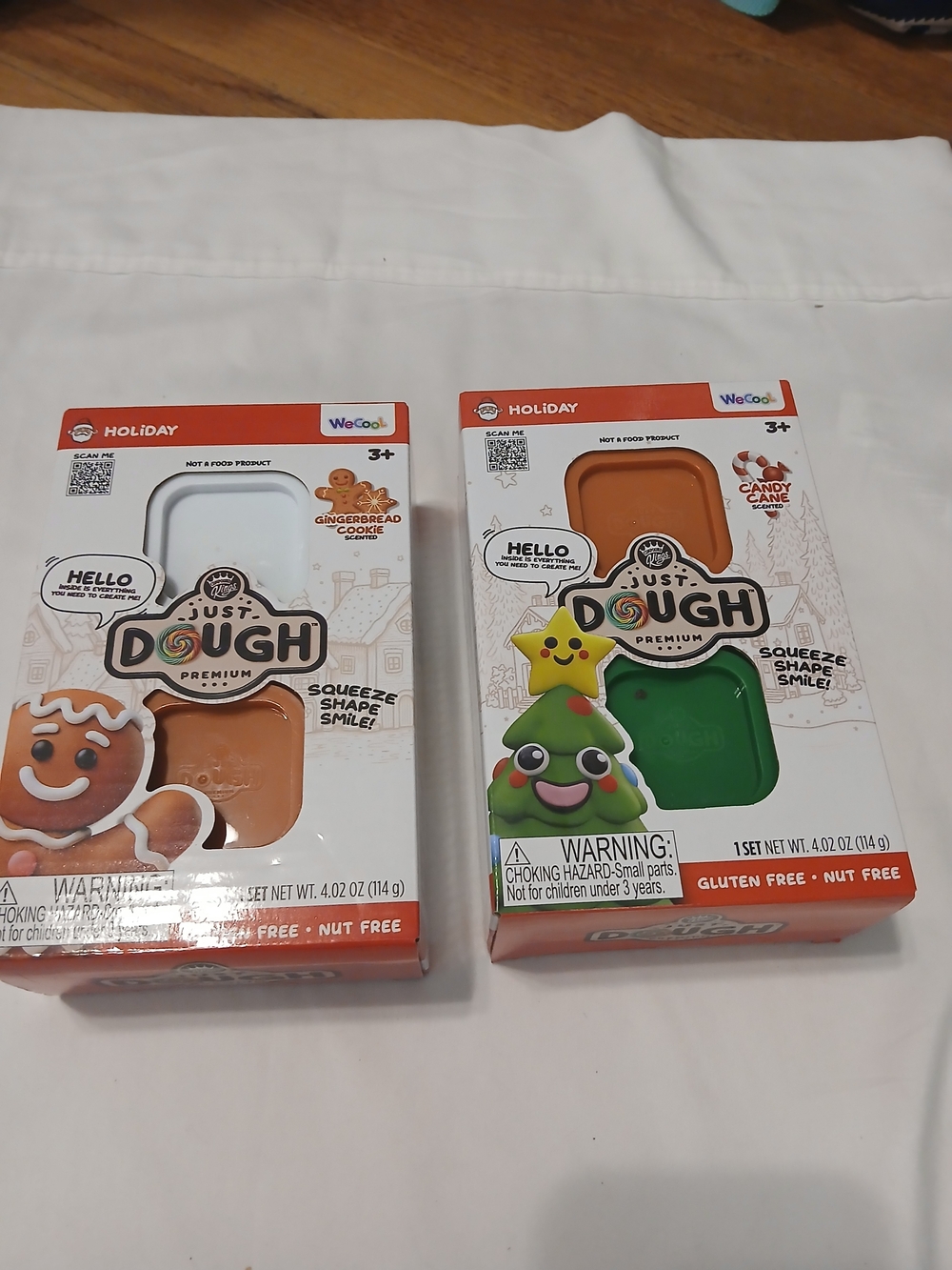 Just Dough Christmas set Brand New 2 Sets